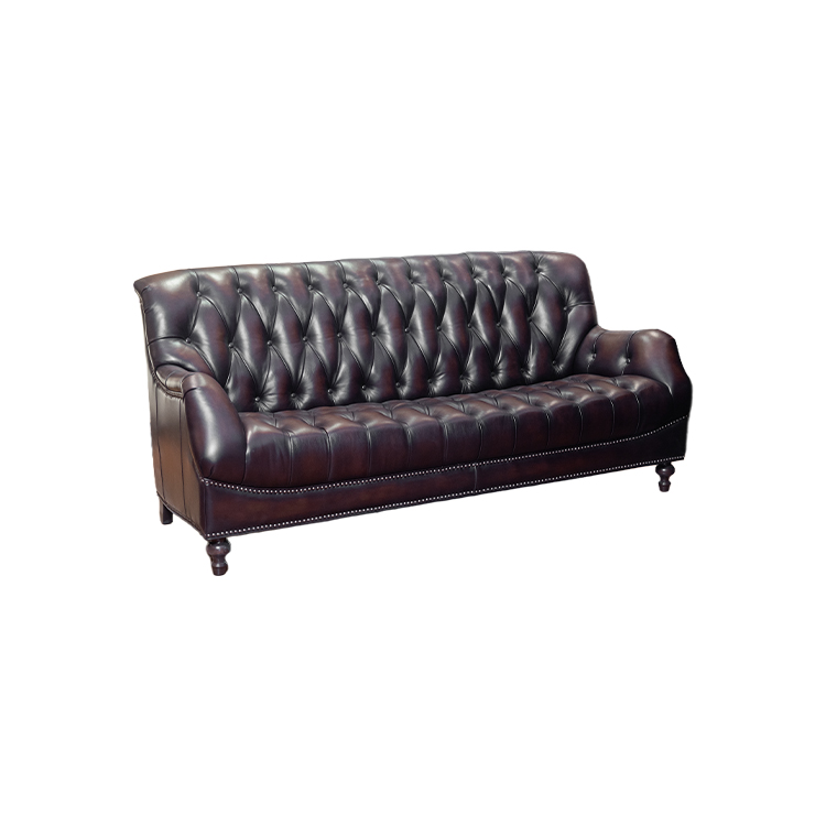 全皮三人位沙发